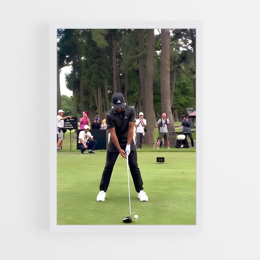 Poster Xander schauffele éternelle – affiche Golf (vue 3)